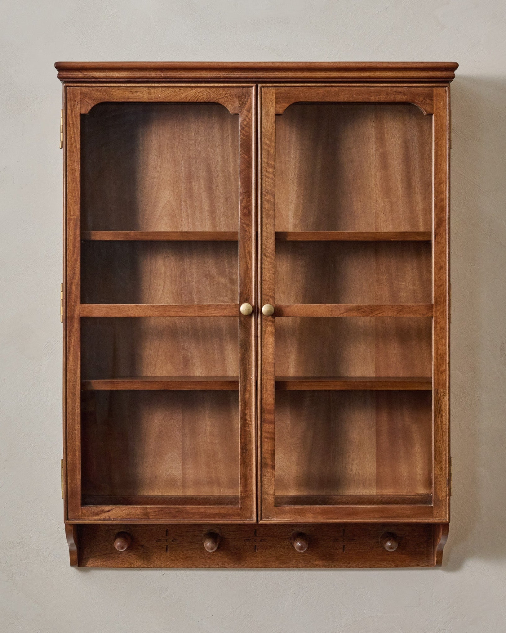 Amelia Oversized Display Cabinet with Glass Doors